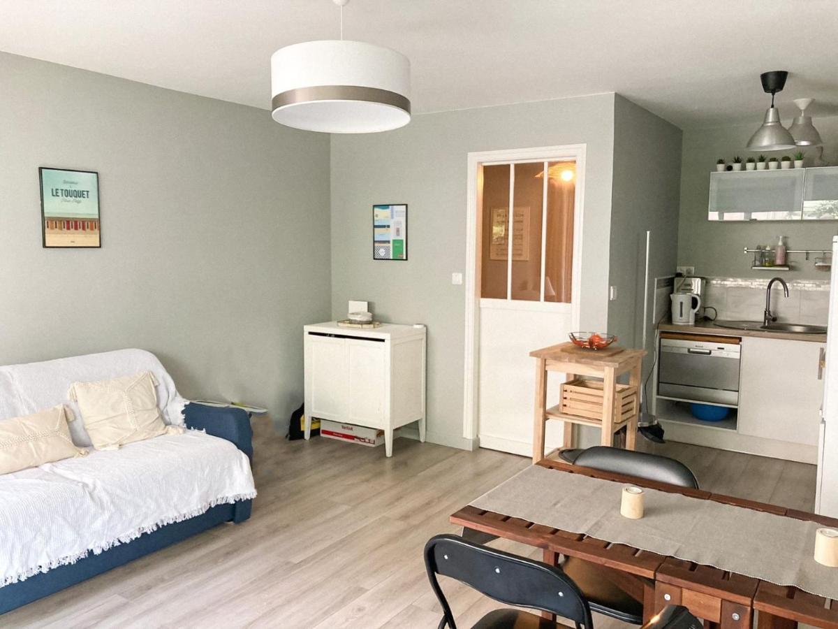 Ferienwohnung Studio Le Corail Avec Terrasse Le Touquet Exterior foto